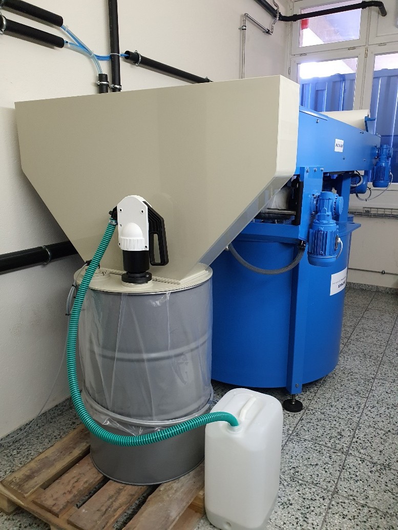 SOM Blue 330 avec concentrateur à boues