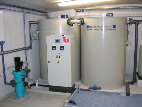 Filtration, neutralisation et désodorisation de l'eau recyclée